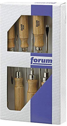 Forum 6-teilig Holz Schraubendreher-Satz PH1-3 PZ1-3 (Holzgriff Schraubendreher Schraubendrehersatz)