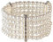 W WIDMANN MILANO Party Fashion 01894 - Perlenarmband, Strass, Schmuck, Armband Damen, Armband Herren, Modeschmuck, Faschingskostüme, Zubehör