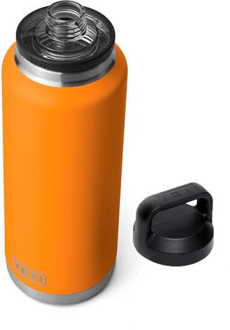 YETI Rambler 46 oz Bottle, Vacuum Insulated, Stainless Steel with Chug Cap, King Crab