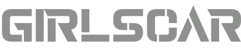 MP Produkt Schriftzug Girlscar Aufkleber für Windschutzscheibe Heckscheibe Frontscheibe Auto Fahrzeug Dekor Frontscheibenaufkleber (Silber-Grau)
