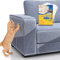 Uross 12 Stück Katze Kratzschutz, 8 Stück 43 x 30cm kratzschutz Sofa Katze, 4 Stück 43 x 15cm Katzen Kratzschutzfolie, Kratzfesten Schutzfolie für Sofa Wand Tür und Möbel, 50 Schrauben