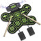 Batteria Elettronica E-Drum Kit, Bonvvie Batteria Digitale Roll Up con 9 pad, MIDI, DTC, Doppi Altoparlanti Incorporati, Batteria Ricaricabile, Ideale per Principianti, Studenti e Appassionati