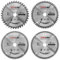 4X Saxton TCT Circular Wood Saw Blades 160mm x 20mm (16mm ring) for Festool TS55 Bosch Makita Pack D