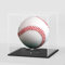 UoYeet Baseball Vitrine, Acryl-Vitrine mit Ballständer für Baseball, vormontierte Acrylbox für die Organisation und Präsentation von Sportbällen