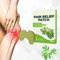 Pain Relief Patch Knie, Pack von 30 Natürliche Wormwood Knieflicken,Schmerzlinderung Hitzeplaster für Knie, Hals, Rücken, Schulter, Muskelkater