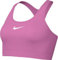 Nike Swsh Med Sport-BH Playful Pink/White M