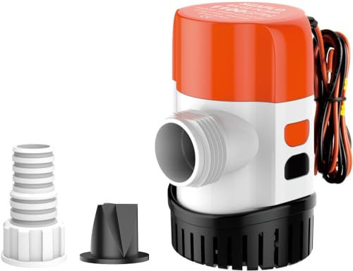 SEAFLO 12V 13B Series 800 GPH Automatic Water Sensing Bilge Pump