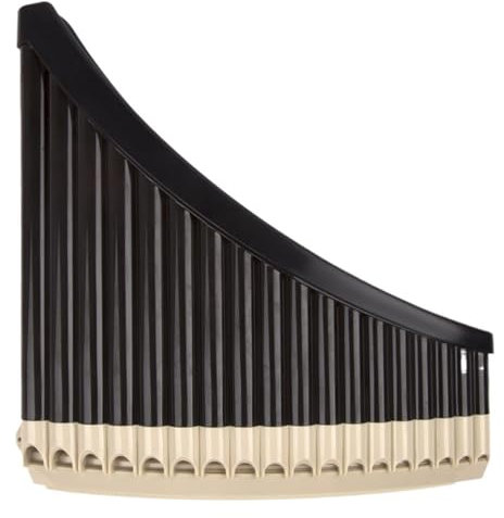 flûte de pan Flûte De Pan Courbée En Résine À 18 Trous Avec Support Inférieur Pour Jouer 18 Notes (Color : 2)