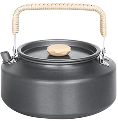 Teiera da esterno, Bollitore da campeggio, Teiera in metallo, Bollitore ergonomico, Teiera leggera, Teiera portatile, Bollitore da trekking, Teiera da picnic, Teiera con manico, Bollitore da