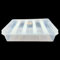 2 Plastic adjustable 4 rod Bangle Box Chudi Set Organizer Jewellery Storage Display Box for Bangles Chudi Bracelet Wrist Watch Hair Bands Scrunchies Accessories, Transparent