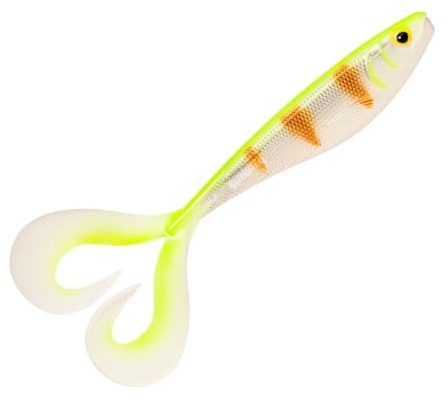 Rapala, Soft Peto Predator Angelköder,Süßwasserköder, Variable Schwimmtiefe, Angelgerät mit Kunststoffkonstruktion