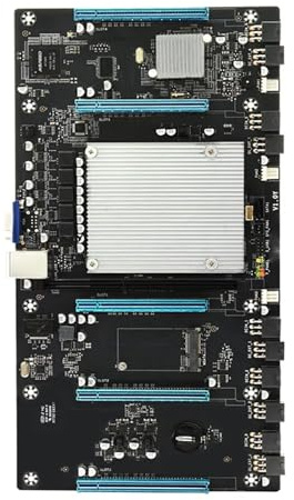 Game motherboard Fit For ETH79-X5 Mining Machine Motherboard Support 5GPU Slot Large Spacing MSATA 128GB SSD And DDR3 8G1600*1 Memory KIT Set
