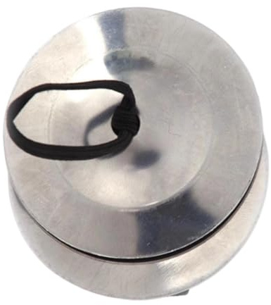 Qectial 2 Platillos de para Danza Del Vientre, Instrumentos Musicales Profesionales, Platillos de Choque para Actividades, Plata