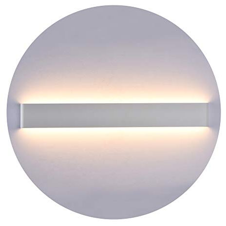 Klighten LED Wandleuchten Innen, 61cm Wandlampe Up and Down Wandleuchte,20W, IP44, Badlampe Wandbeleuchtung für Wohnzimmer Treppenhaus Warmweiß 3000K,Weiß