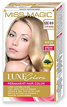 Uni-Haar Miss Magic Farbstoff Hellblonde Hair Colour mit Argan