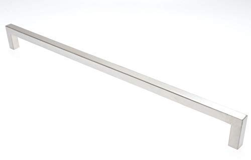 Küchengriff modern BA 320 mm Möbelgriff 10 x 10 mm Edelstahl Schrankgriff *666 (320 mm)