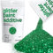 Hemway Glitter Paint Additive - Emerald Green | Chunky Metallic Flakes for Adding Sparkle to Paints & Wood Varnish | Add to Emulsion, Acrylic & Latex for Indoor Sparkly Walls | 100 g