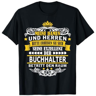 Buchhalter T shirt Geschenk T-Shirt