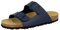 Lico Herren Bioline Man Flache Hausschuhe (Marine-Grau, Numeric_48)