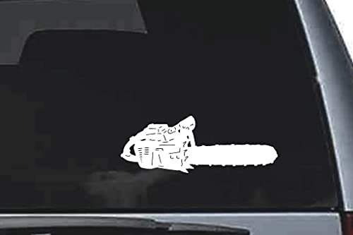 myrockshirt Motorsäge Forst Forstarbeiter 20 cm Aufkleber Autoaufkleber Sticker Laptop Scheibe Wand Profi Qualität