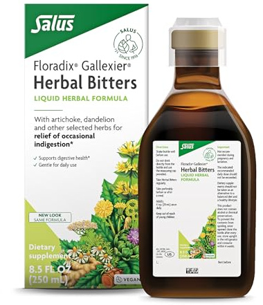 Floradix Gallexier Herbal Bitters, Digestive Support, Vegan, 8.5 fl oz