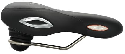 Selle Royal Lookin Gel Relaxed Unisex Bicycle Saddle, Black