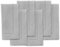Solino Home Leinen Dinnerservietten 20x20 Zoll,100% Reines Leinen Weich Grau Stoffservietten für Frühling, Sommer, Muttertag, Essen,Klassischer Hohlsaum, handgefertigt und maschinenwaschbar,6er Set