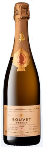 Bouvet Trésor Rosé Brut Saumur Schaumwein Crémant Saumur vegan Frankreich inkl. FeinWert E-Book (1 x 0,75l)