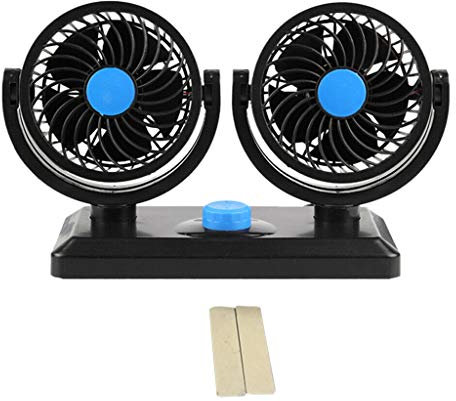 Knadgbft Mini prise USB pour voiture - Portable - Rotation à 360 degrés - Climatiseur de voiture réglable