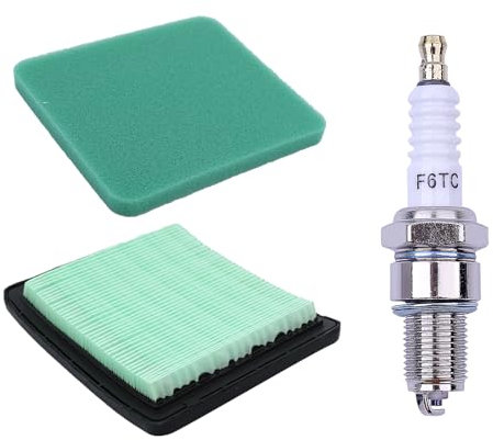 AUMEL Kit de filtre à air avec bougie d'allumage pour moteur Honda GCV160 GC160 GCV190 GC190 GCV135