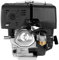 Motore a benzina 420CC 15 CV 9KW 4 tempi Stationary Engine Industrial Engine 1 Cilindro scanalatura da 25 mm Motore a pedale raffreddamento aria avviamento cavo (nero)
