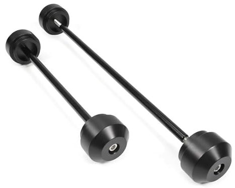 HYRHEV Slider Antiurto per Forcella Anteriore Posteriore per MT 07 09 MT-07 FZ07 2013-2023 MT09 MT07 Tracer 700 XSR Protezione Ruota Moto Copertura Motore(MT09 FZ09)