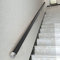 Black Non slip Wooden Handrails for Stairs with Fittings Indoor Loft Railings Corridor Support Rod 50cm