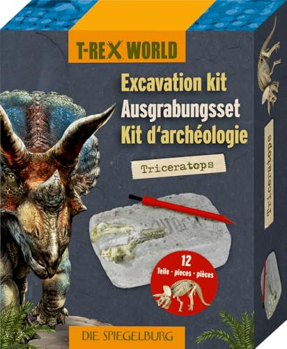 Die Spiegelburg - Ausgrabungsset Triceratops - T-Rex World