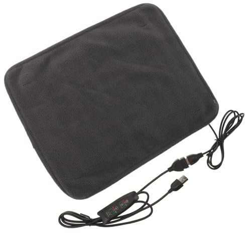 BAZEITFLOW Haustier Heizmatte Selbstwärmende Hunde Wärmedecke Aus Verschleißfestem Material Für Kleine Hunde Und Katzen Maschinenwaschbar Wärmereflektierende Schlafunterlage USB Heizbar Für Haustiere