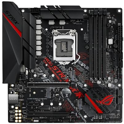 WLTDYZZLDN Scheda Madre Fit for ASUS ROG Strix B365-G Gaming Intel LGA-1151 B365 MATX Dual M.2, HDMI, DVI, SATA 6 Gbps Motherboard