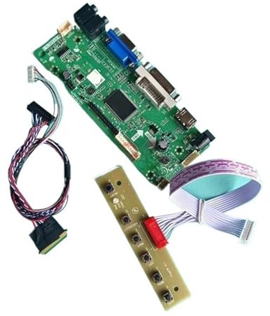 for HSD101PFW2-B00 HSD101PFW4-A00 Controller Driver Board 1024x600 HDMI-Kompatibel DVI VGA Laptop Panel 10.1 LVDS 40Pin DIY Kit(for HSD101PFW2-A00)