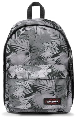 Eastpak Out of Office Rucksack 27L (44 x 29,5 x 22 cm), Laptopfach 13–15 Zoll, wasserabweisender Schul- & Arbeitsrucksack, robuster Tagesrucksack mit gepolsterten Trägern - BRIZE RETRO DARK