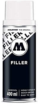 Molotow : Urban Fine Art : Artist Acrylic Spray Paint : 400ml : Filler White 423 : Ship By Road Only