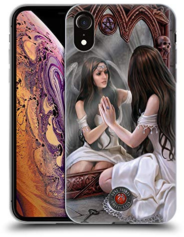 Head Case Designs Officially Licensed Anne Stokes Magic Mirror Fantasy Gel Case [Military Grade Protection] Compatible With Apple iPhone XR
