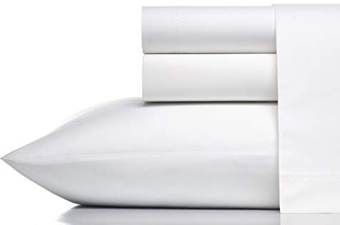 Vera Wang | Perkal-Kollektion | Bettwäsche-Set – 100% Baumwolle, knackig & kühl, leicht & Oeko-TEX Zertifiziert, Kingsize, Weiß