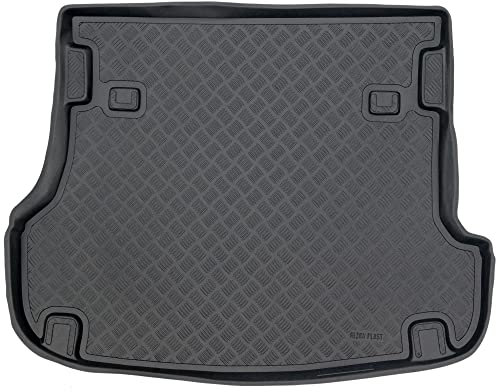 M MOTOS Tapetes de PE para maletero apata para Nissan Terrano II 1993-2004 Mejore la comodidad de su viaje con la resistente alfombrilla para el maletero del coche, que protege contra la suciedad y el