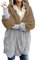 Hoodie Teddy Fleece Pullover mit Kapuze Kapuzenpullover für Männer Pulli Longsleeve Sweatshirt