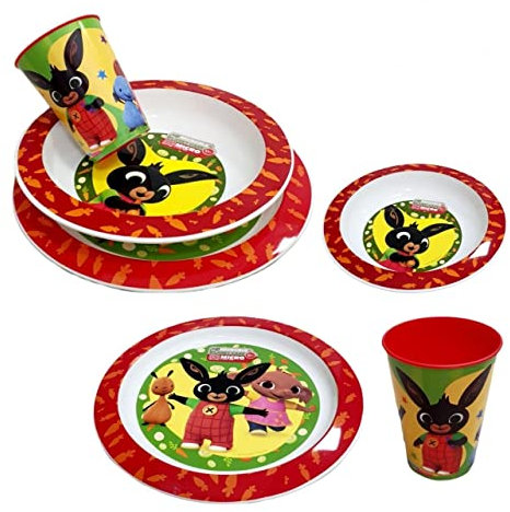 Set für Mikrowelle, 3 Stück, Bing, Häschen, Becher, in Geschenkbox