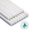 Wachssiegel Stock, Zifospy 15 Stück Klebepistole Wachs Siegel Stock für Siegellack, Siegellack Stock für Hochzeitseinladungen, Karten, Umschläge (White)