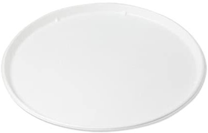 SHOBI 25 Bandejas Platos de Pizza Desechables, Compostables, 32 cm, de Pulpa de Celulosa, Totalmente Biodegradables