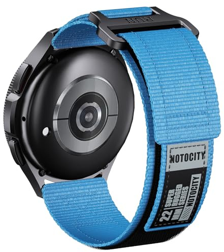 Armband Für Huawei Watch GT5/4/3/2 46mm/GT5/3/2 Pro 46mm/GT Runner, 22mm Nylon Ersatzarmband für Samsung Galaxy Watch 46mm/3 45mm/Gear S3 Classic