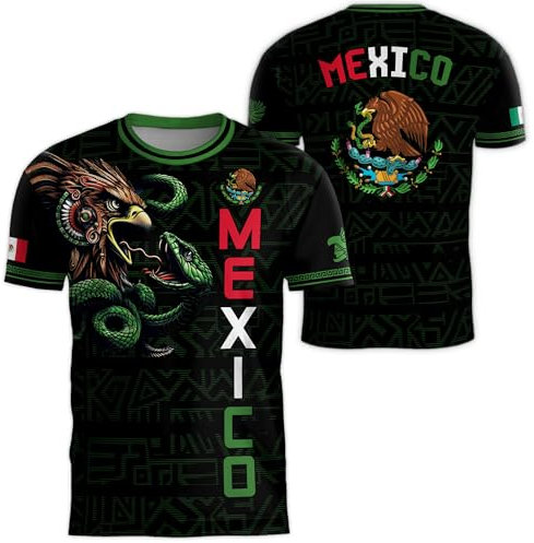Mexiko-Trikot für Herren, mexikanisches Fußballtrikot, Mexiko-Trikot, Mexiko-Fußballtrikot, Ds6, XX-Large