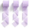 Chiffonband Schleifenband Hellviolett, 38mm x 19,2 m MORSUNBELA Geschenkband Dekoband, Geschenk Schleifenband, Dekoration Stoffband für Hochzeit Party Muttertag Geburtstag Geschenke - 3 Rollen
