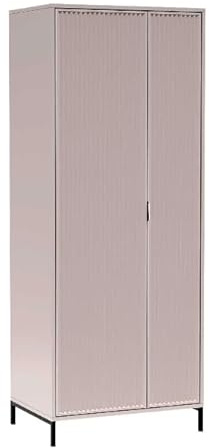 MINIO go for it - Kleiderschrank ASTI 80 cm Breit, Schrank mit 2 Türen